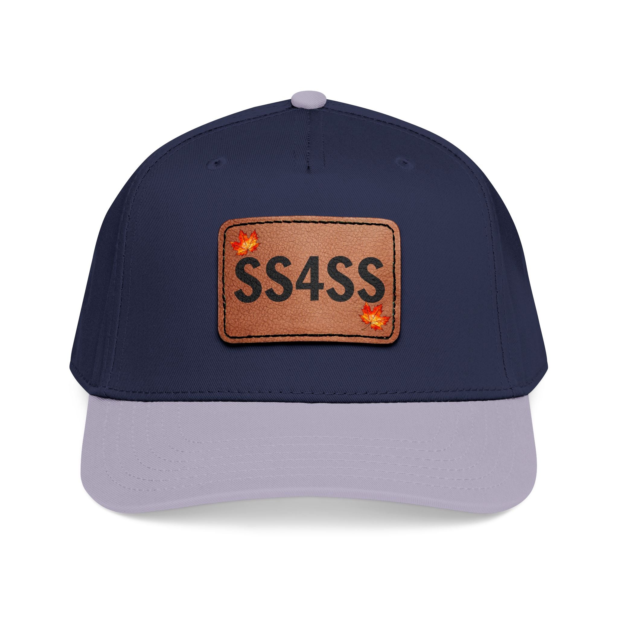 Leather Patch Canadian Maple SS4SS Baseball Hat