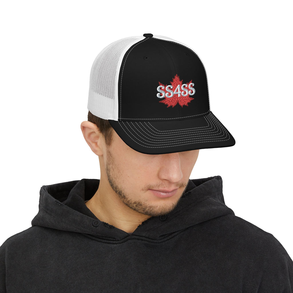SS4SS Maple Leaf Snapback Trucker Cap