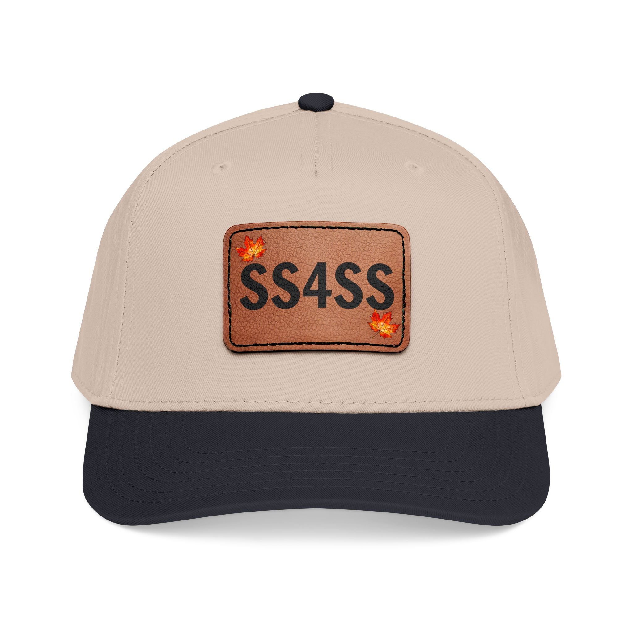 Leather Patch Canadian Maple SS4SS Baseball Hat