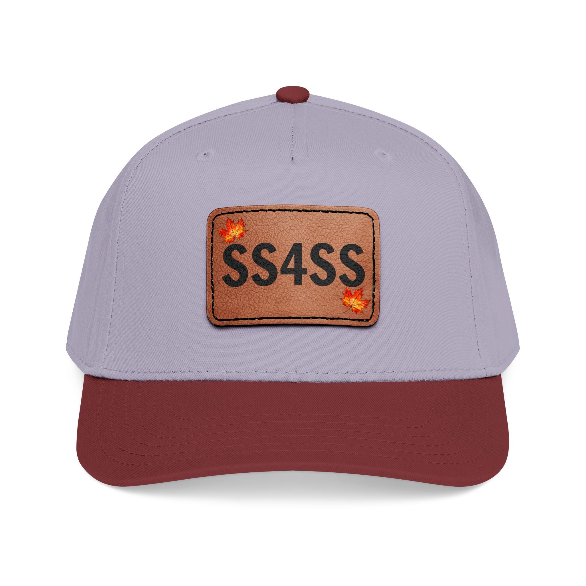 Leather Patch Canadian Maple SS4SS Baseball Hat