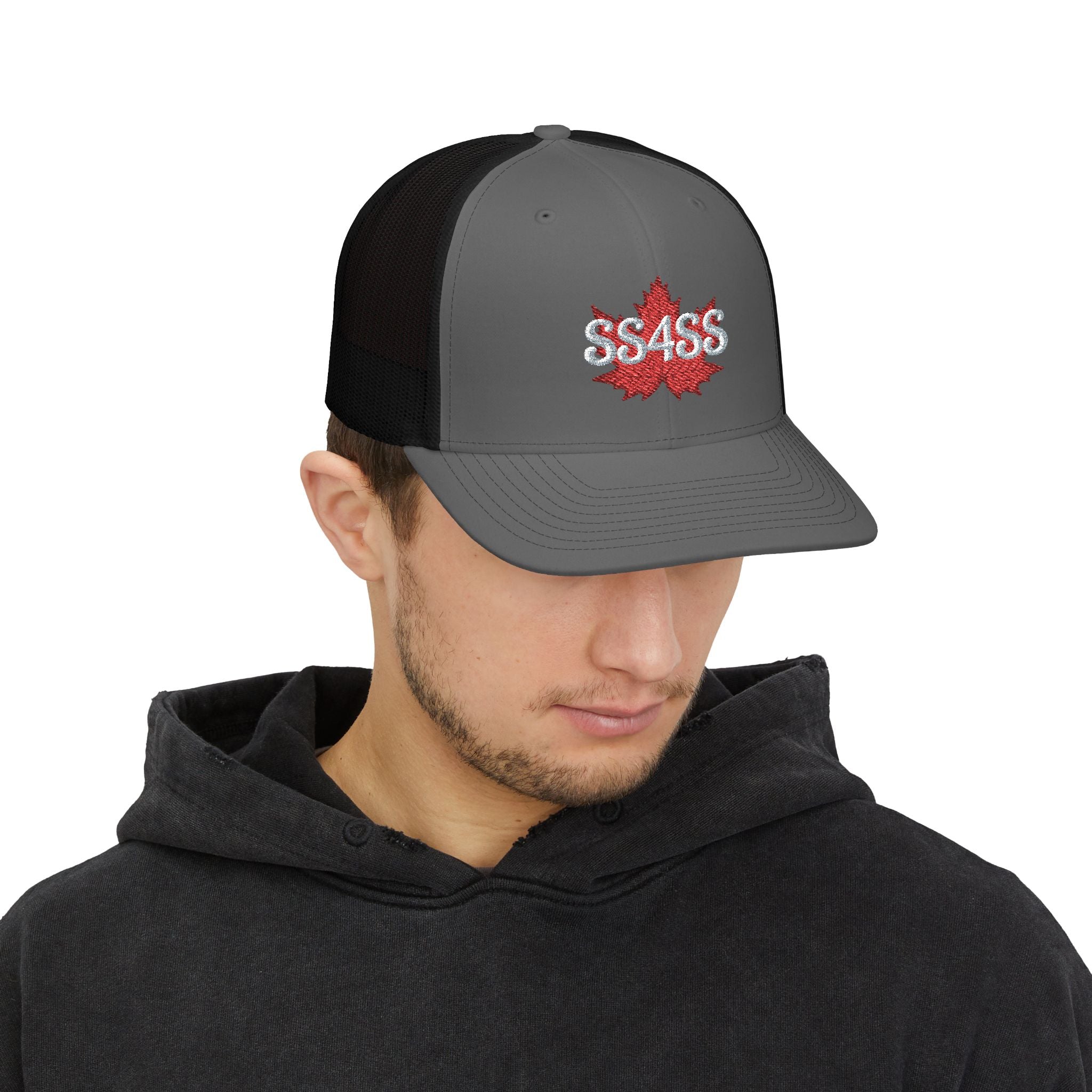 SS4SS Maple Leaf Snapback Trucker Cap