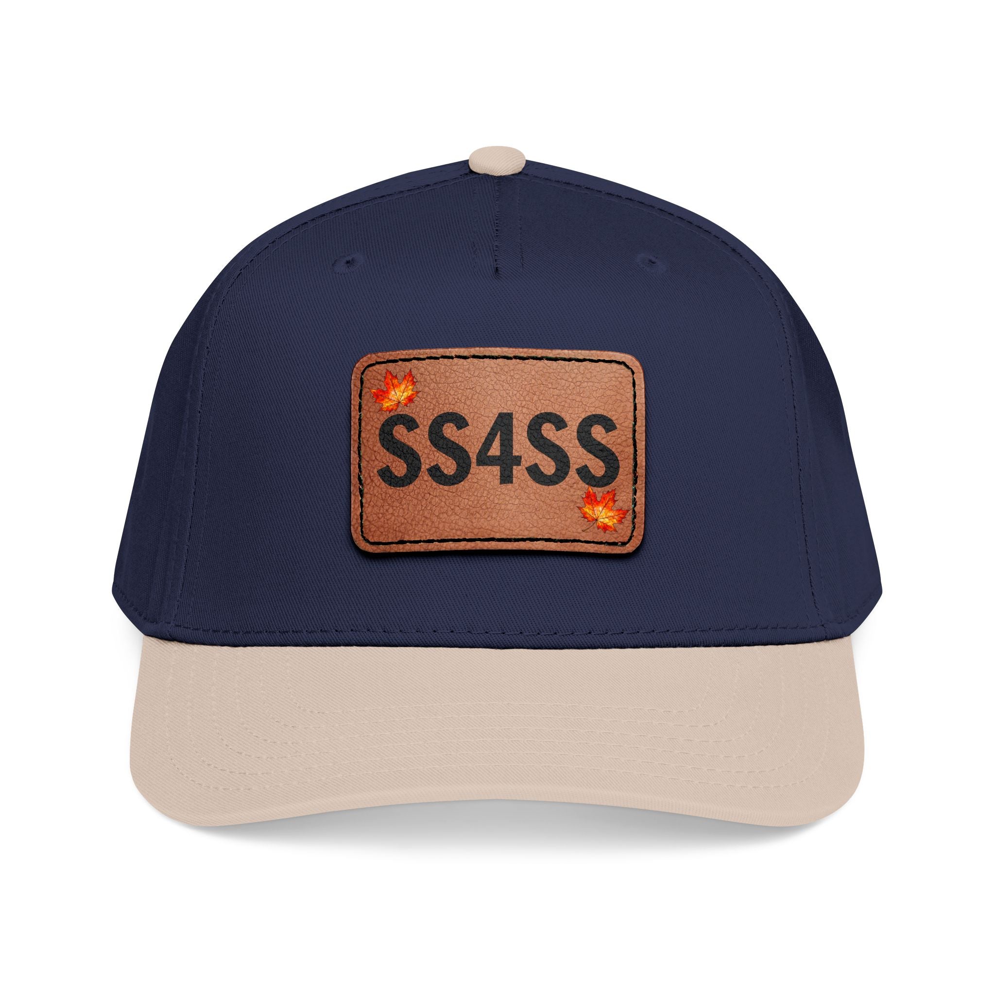 Leather Patch Canadian Maple SS4SS Baseball Hat