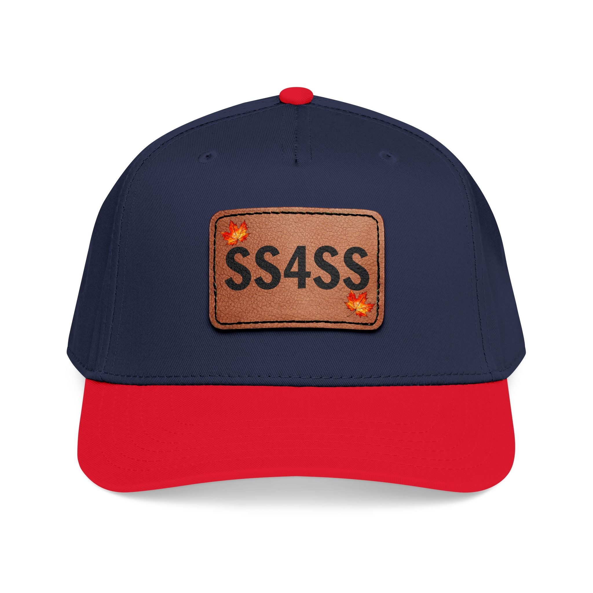 Leather Patch Canadian Maple SS4SS Baseball Hat