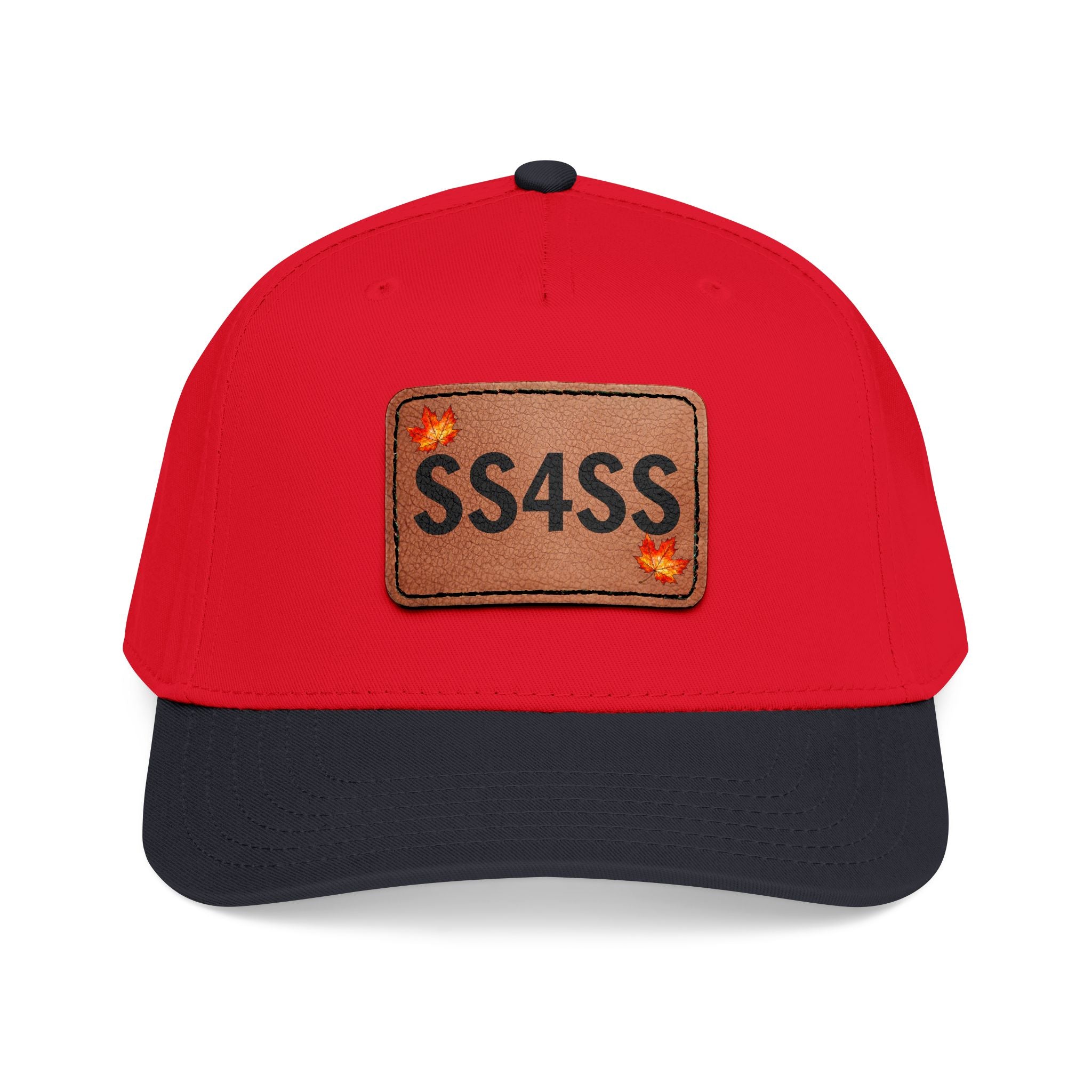 Leather Patch Canadian Maple SS4SS Baseball Hat