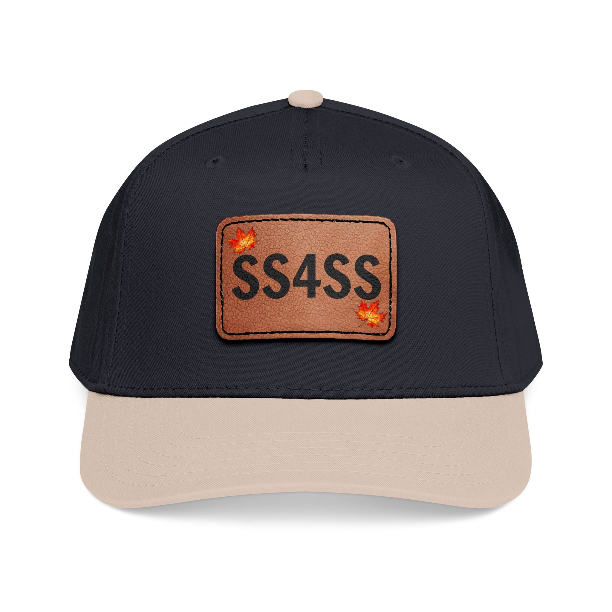 Leather Patch Canadian Maple SS4SS Baseball Hat
