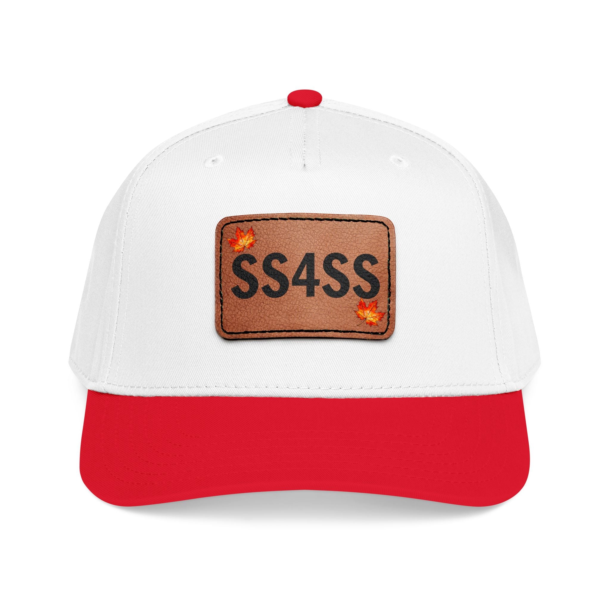 Leather Patch Canadian Maple SS4SS Baseball Hat