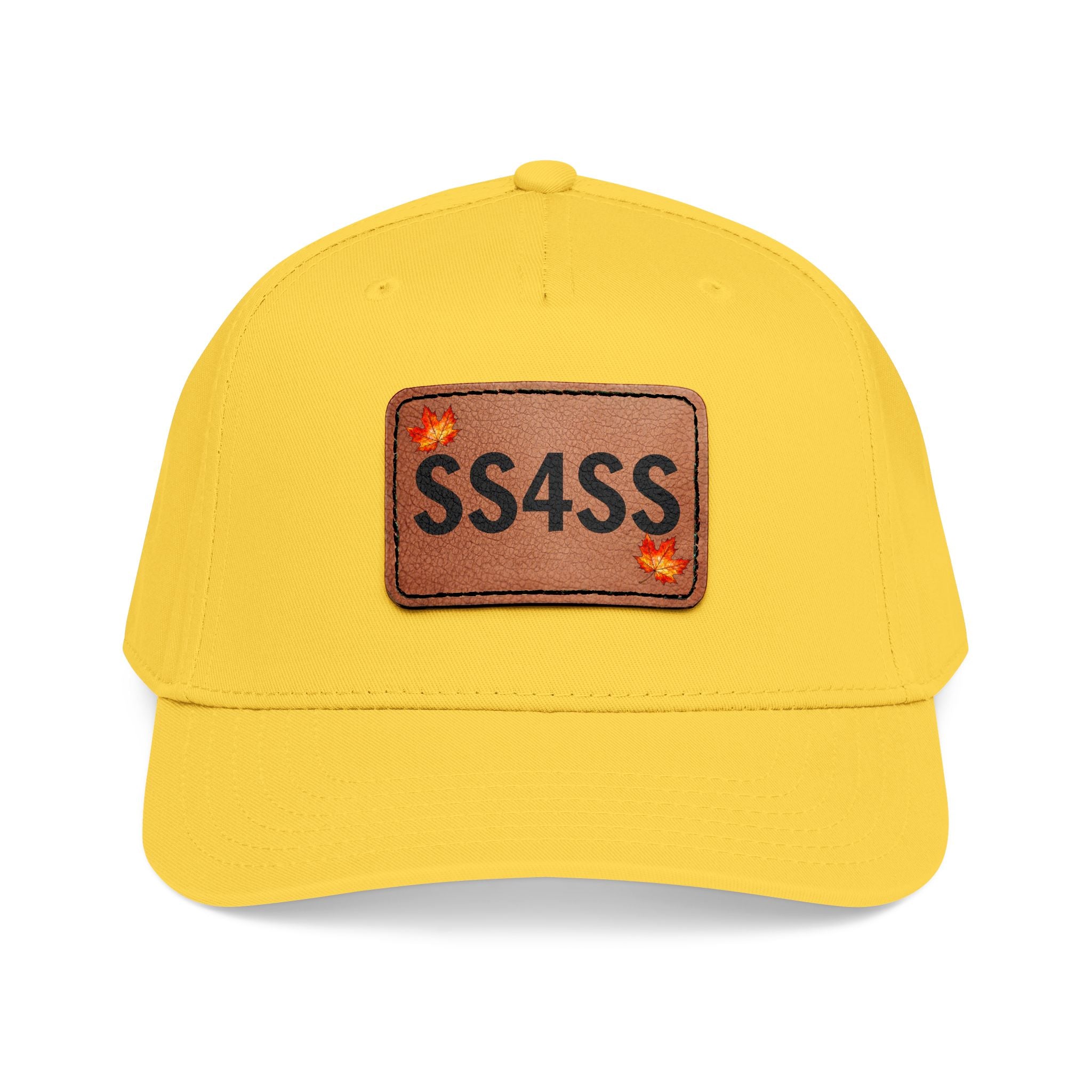 Leather Patch Canadian Maple SS4SS Baseball Hat