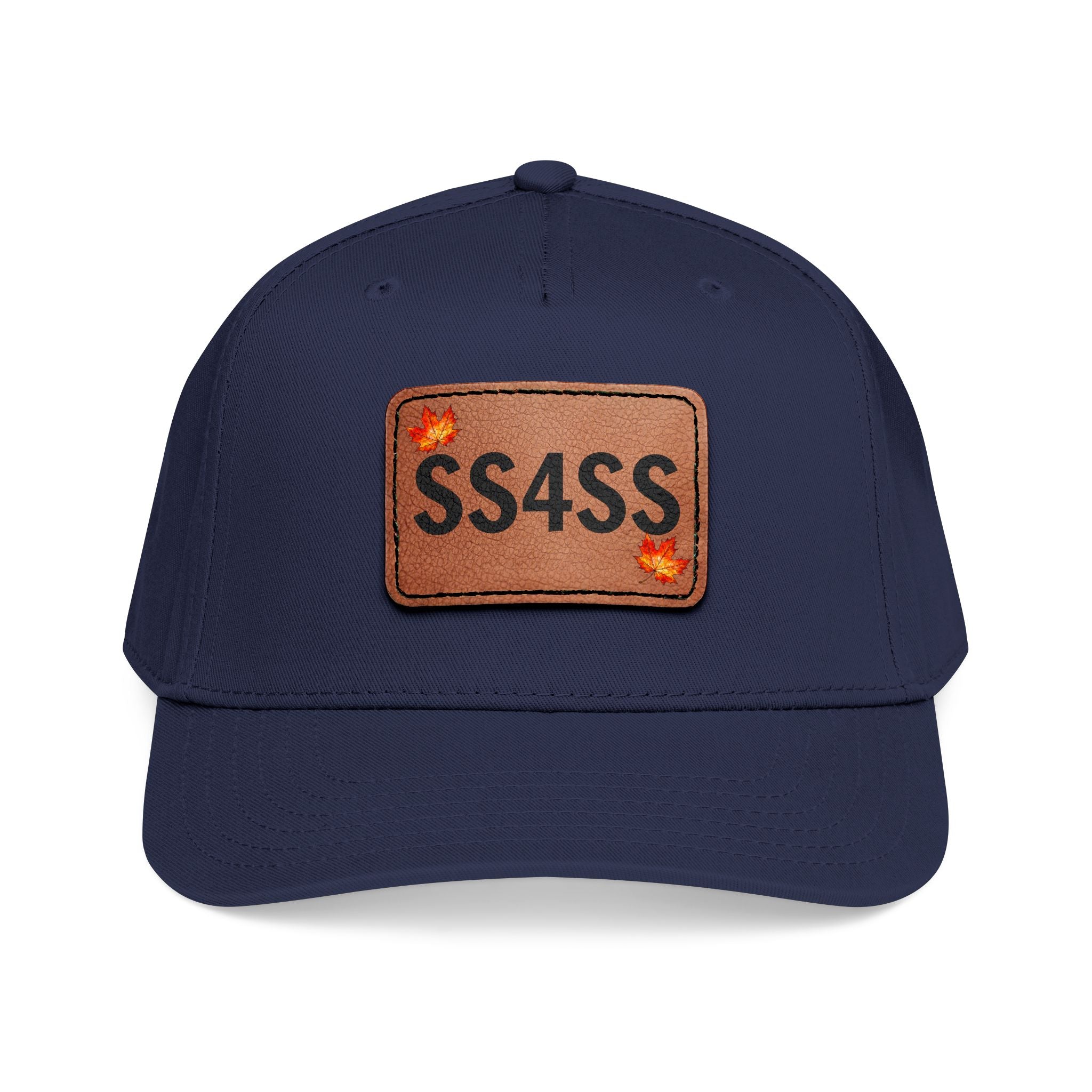 Leather Patch Canadian Maple SS4SS Baseball Hat