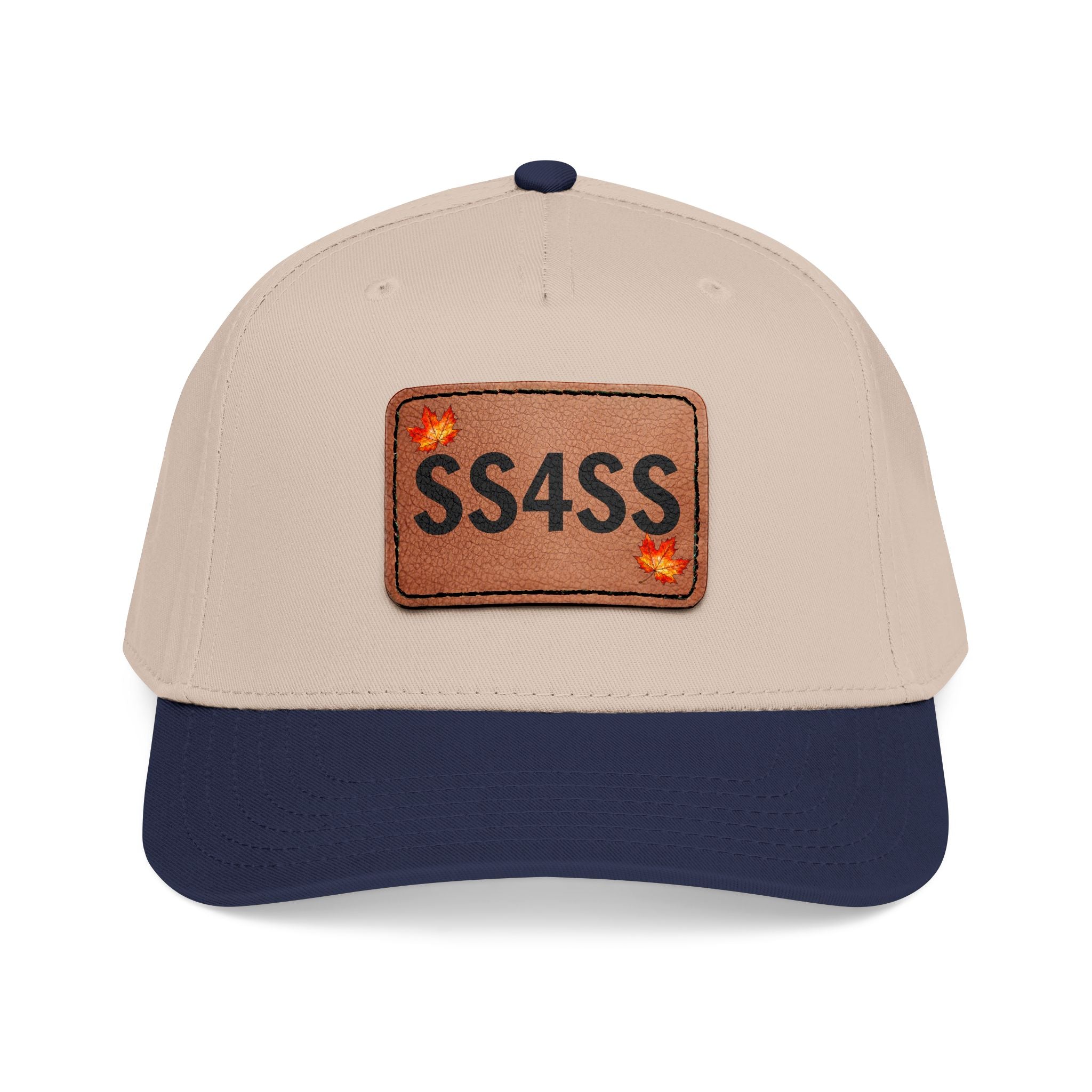 Leather Patch Canadian Maple SS4SS Baseball Hat