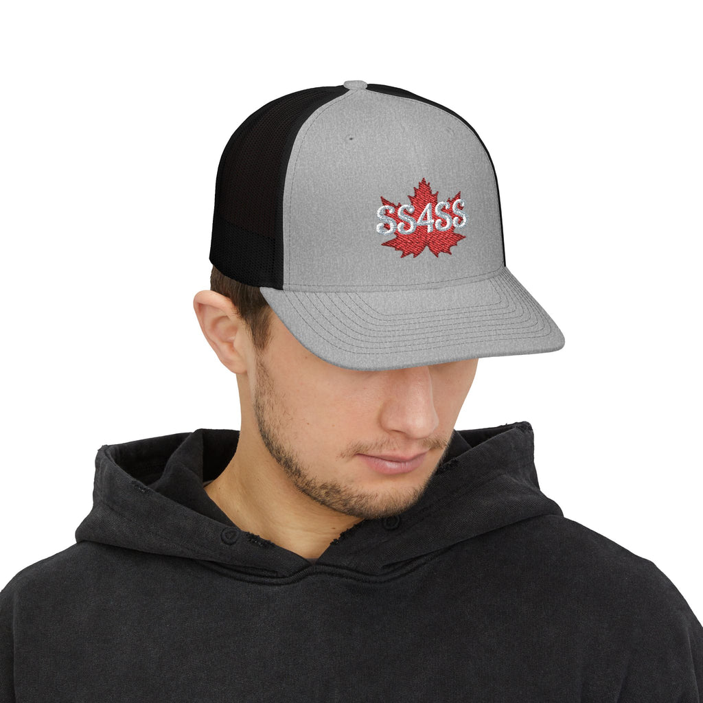 SS4SS Maple Leaf Snapback Trucker Cap