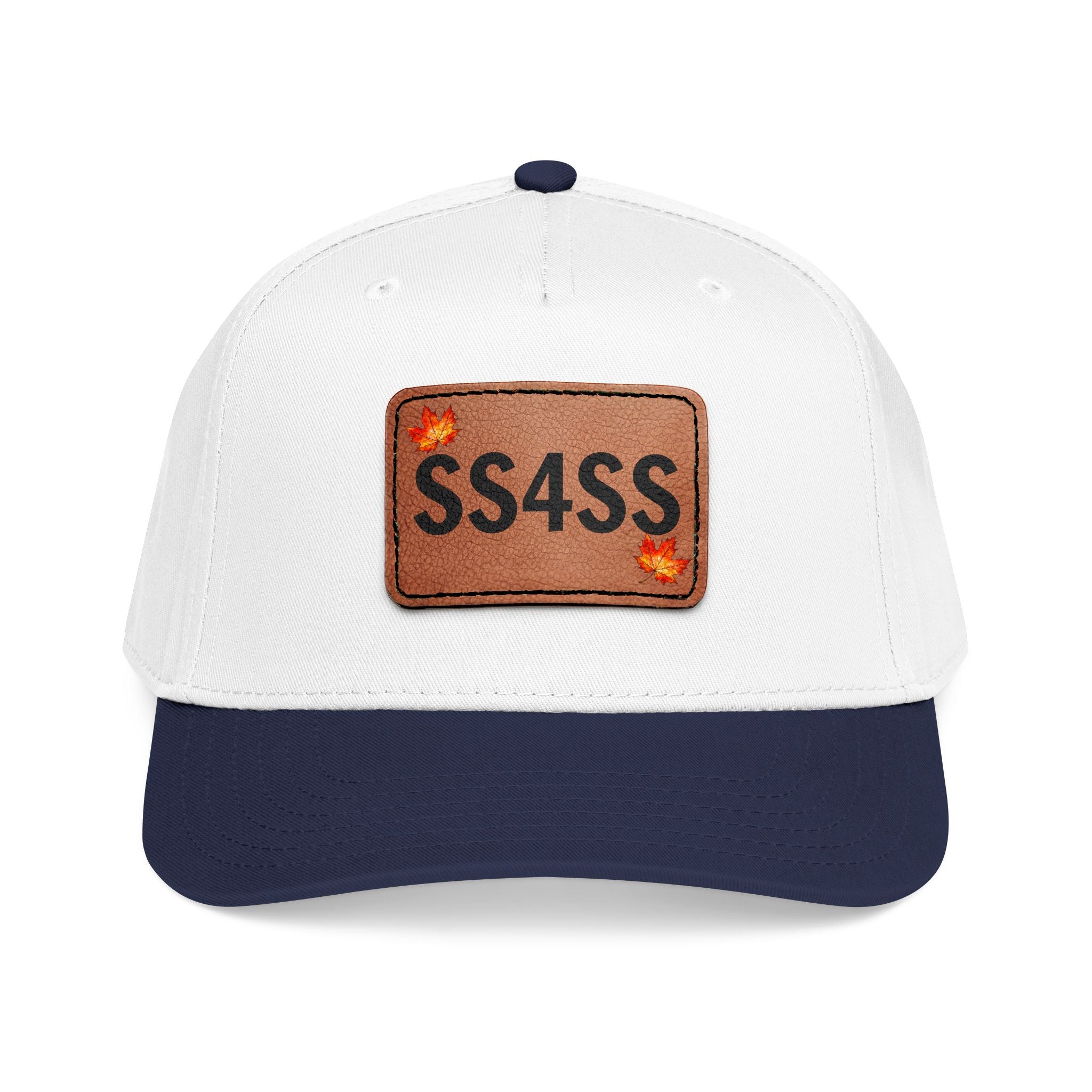 Leather Patch Canadian Maple SS4SS Baseball Hat