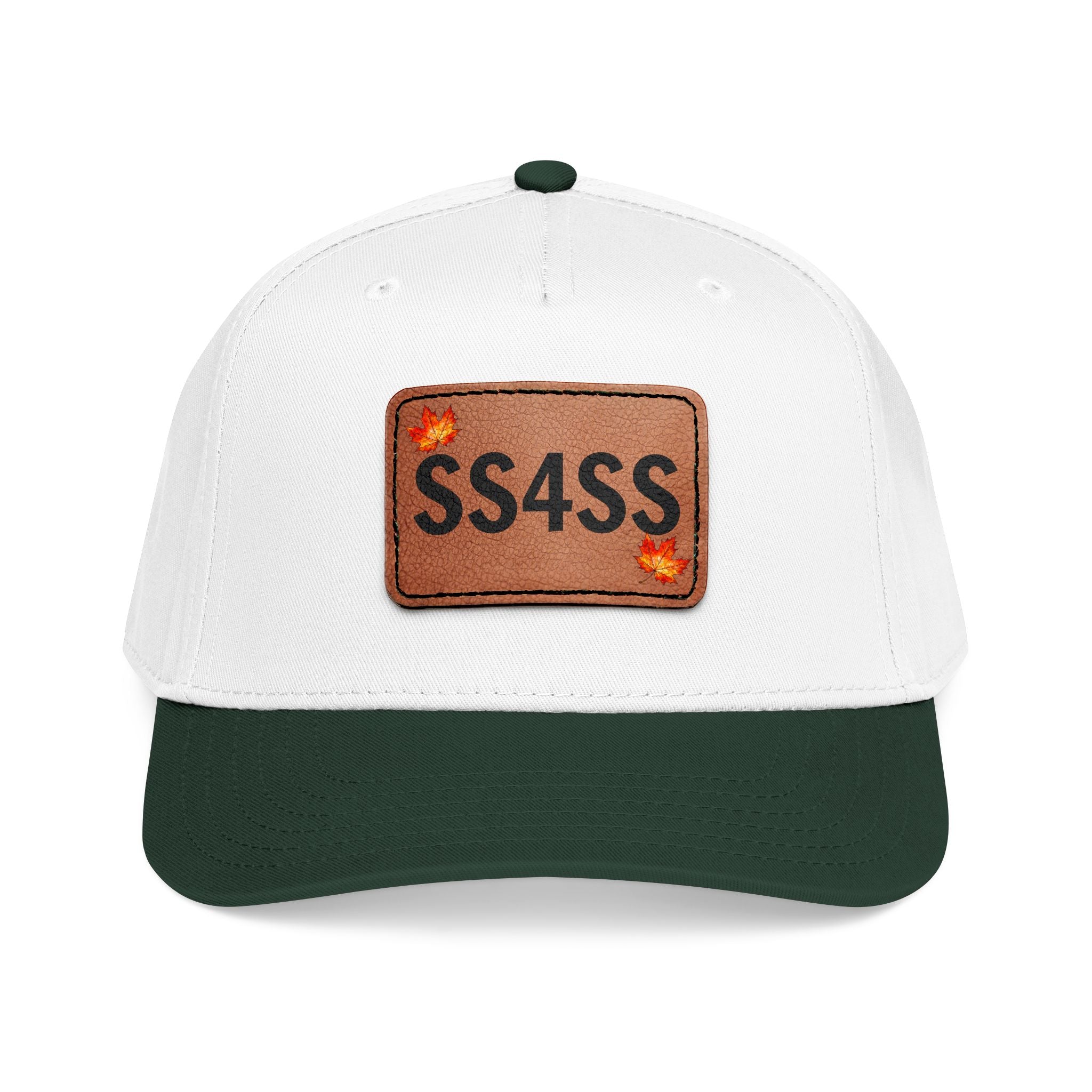 Leather Patch Canadian Maple SS4SS Baseball Hat