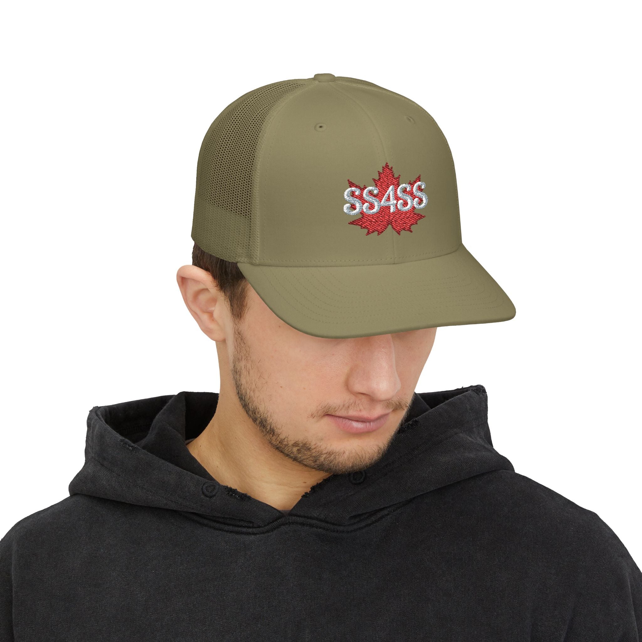 SS4SS Maple Leaf Snapback Trucker Cap