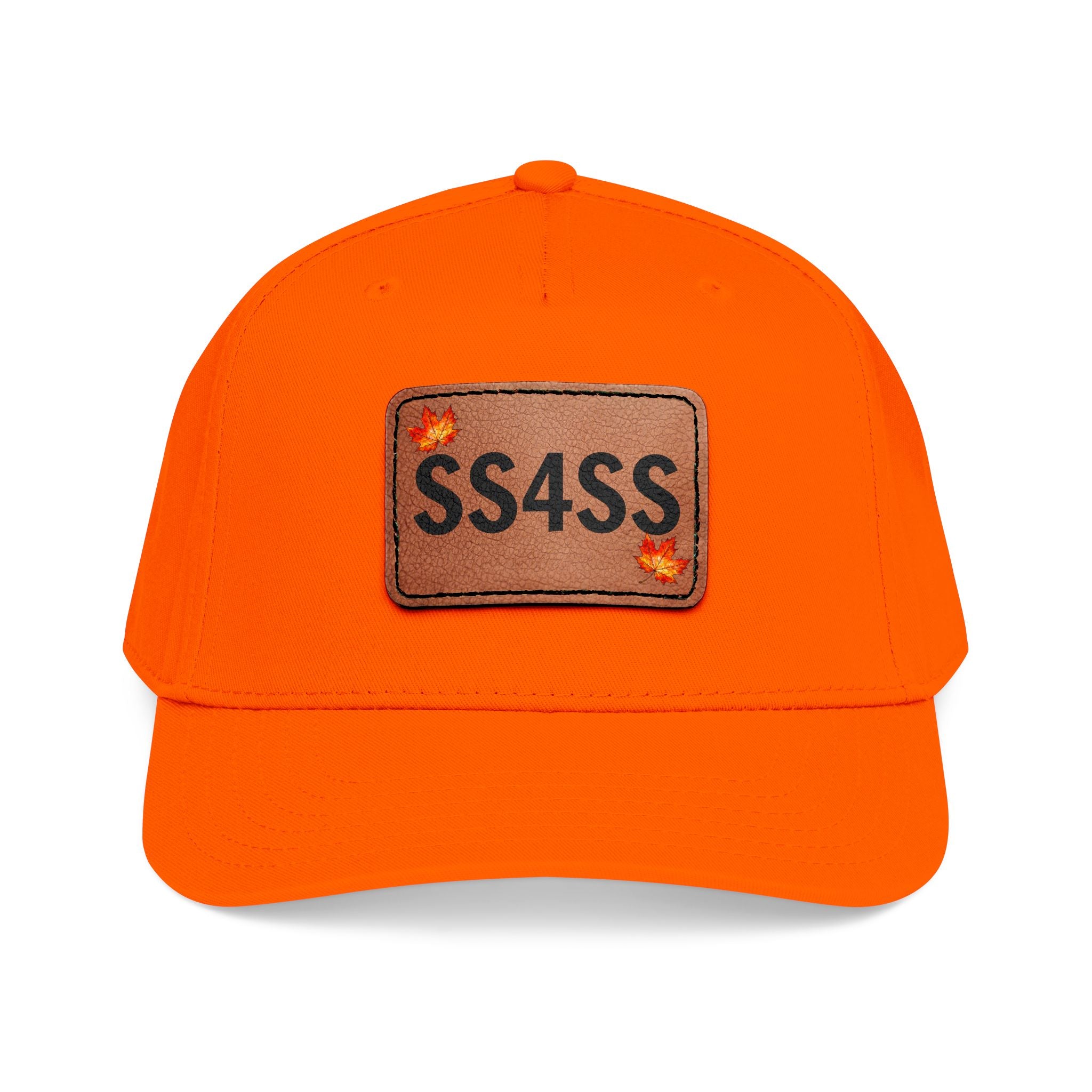 Leather Patch Canadian Maple SS4SS Baseball Hat