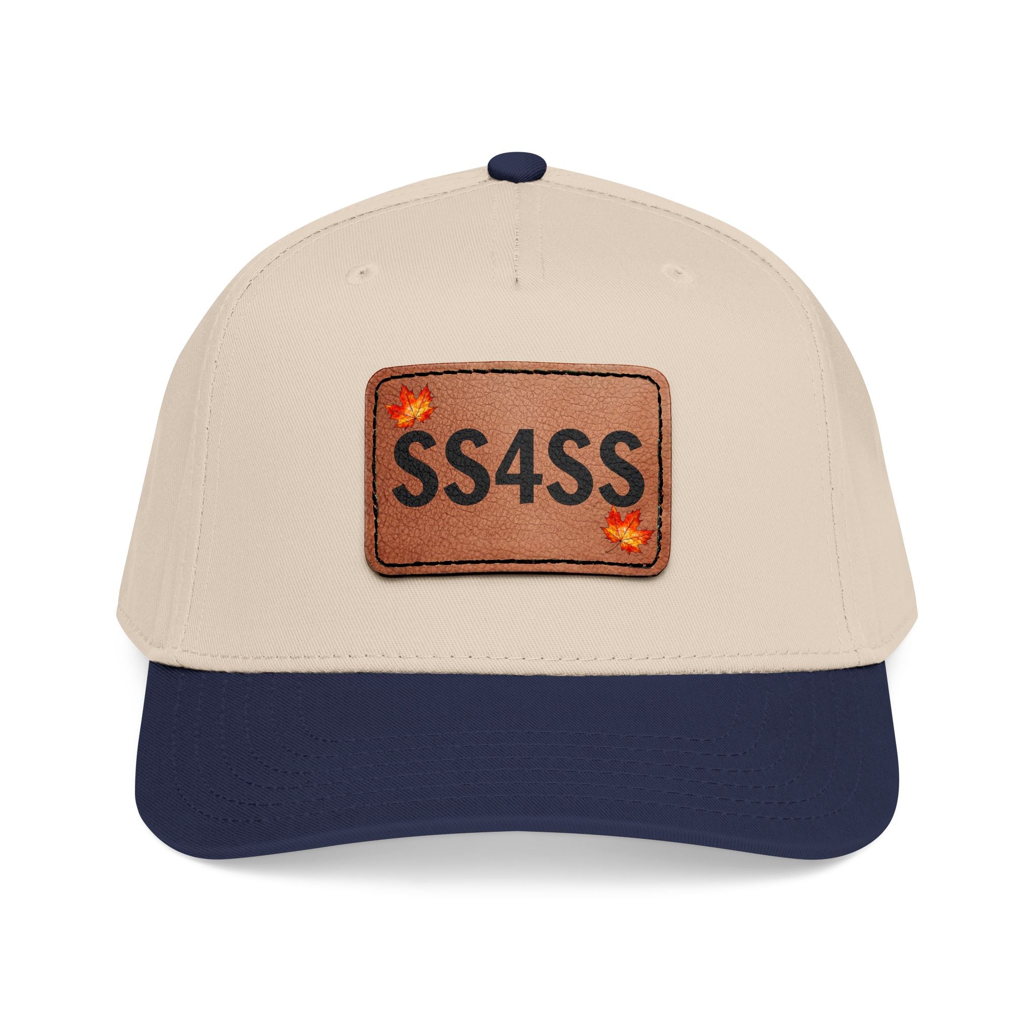 Leather Patch Canadian Maple SS4SS Baseball Hat