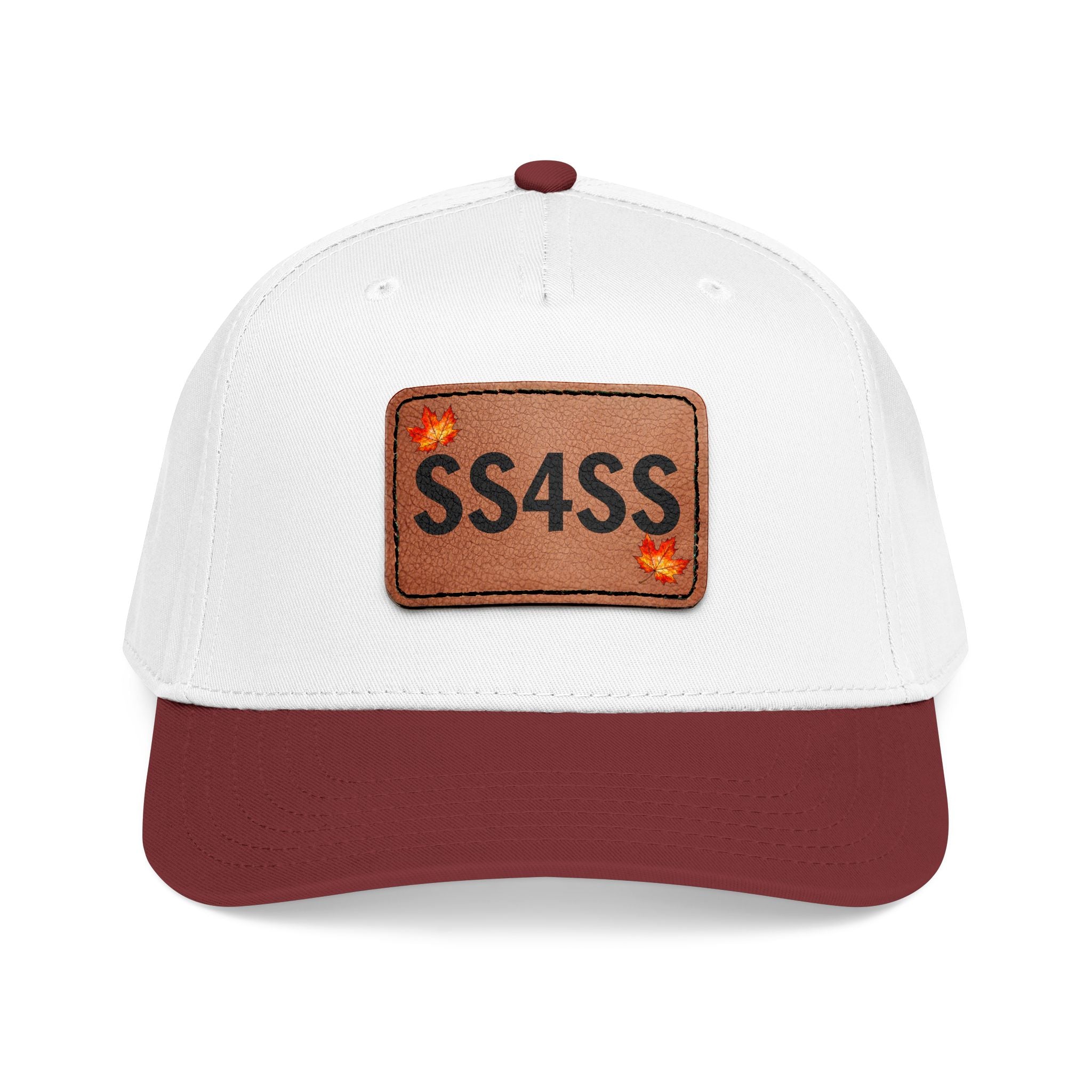 Leather Patch Canadian Maple SS4SS Baseball Hat