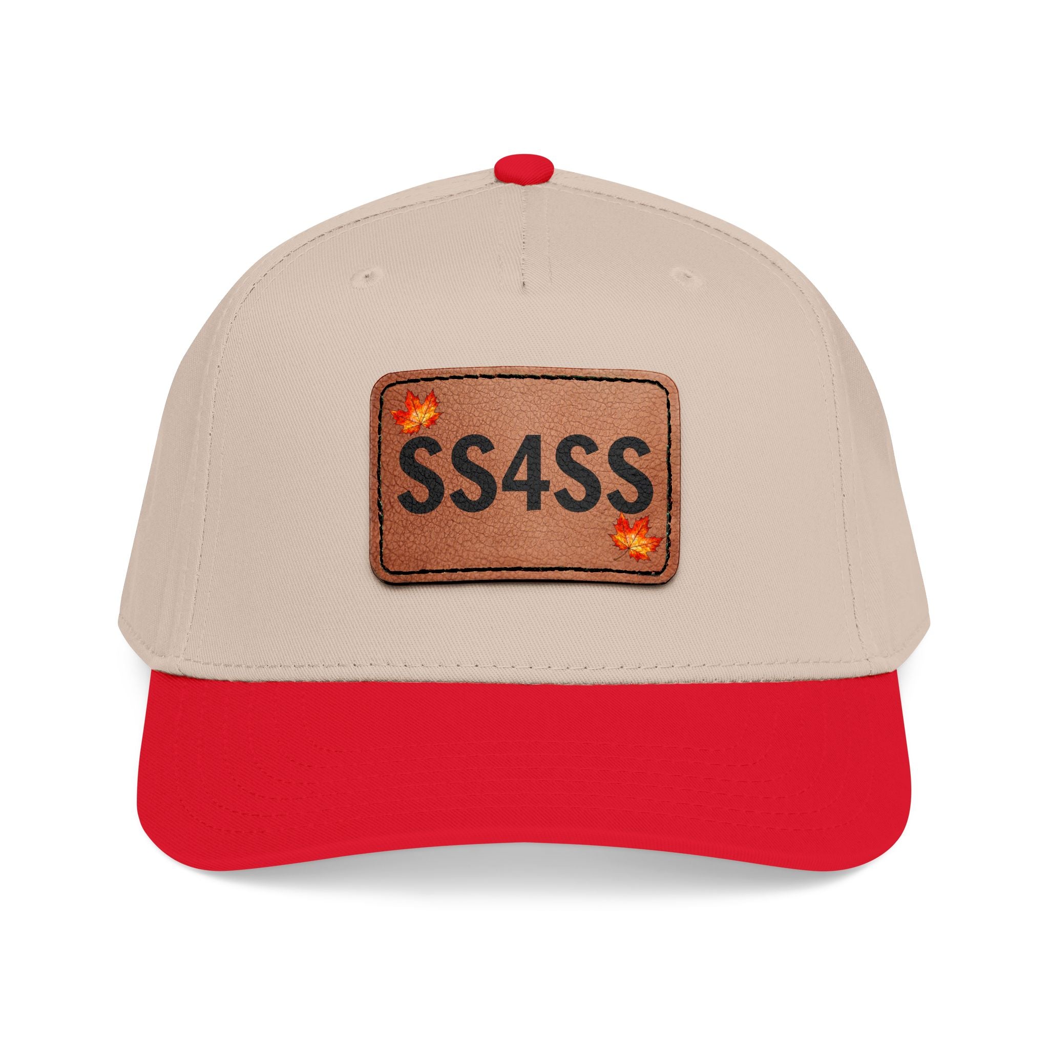 Leather Patch Canadian Maple SS4SS Baseball Hat