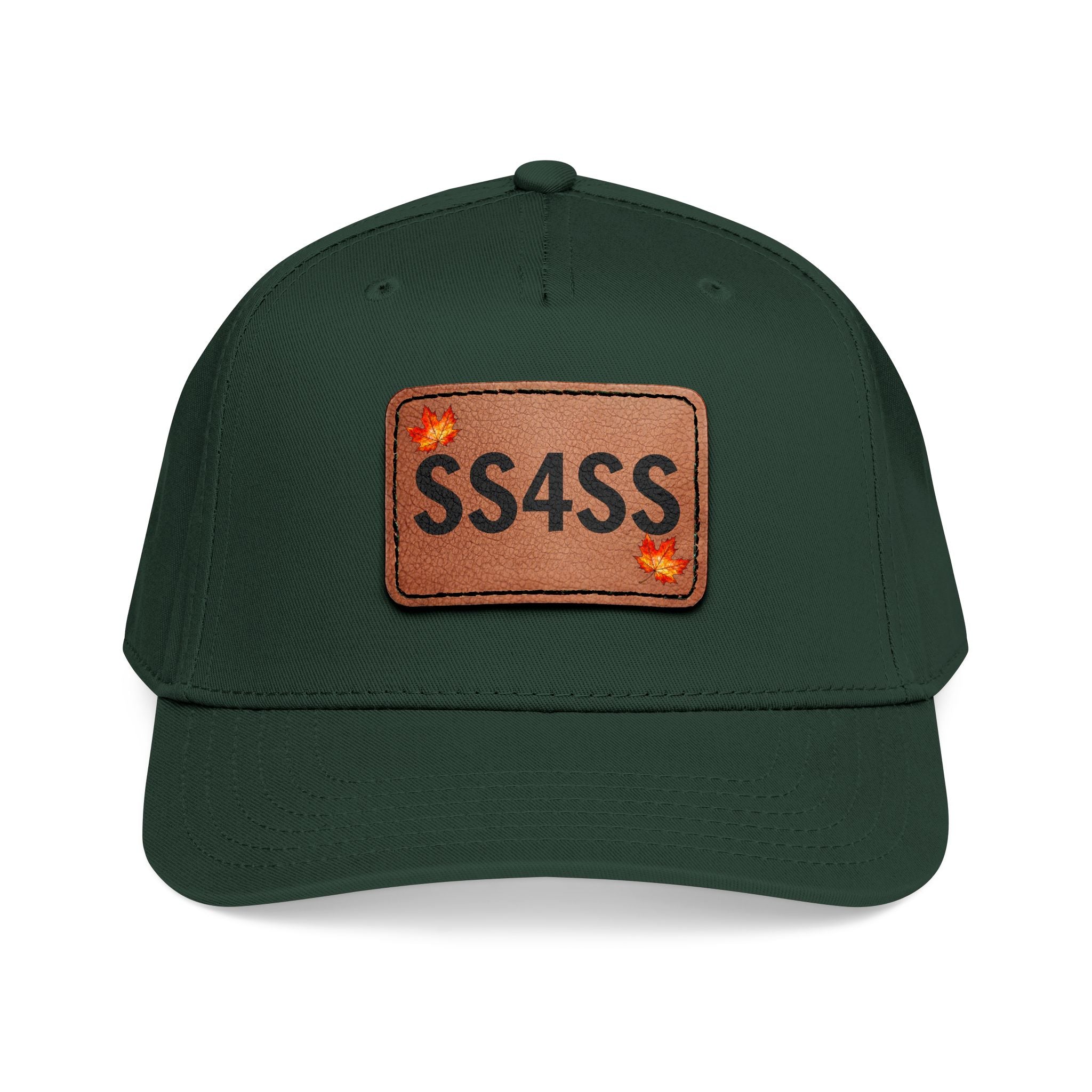 Leather Patch Canadian Maple SS4SS Baseball Hat