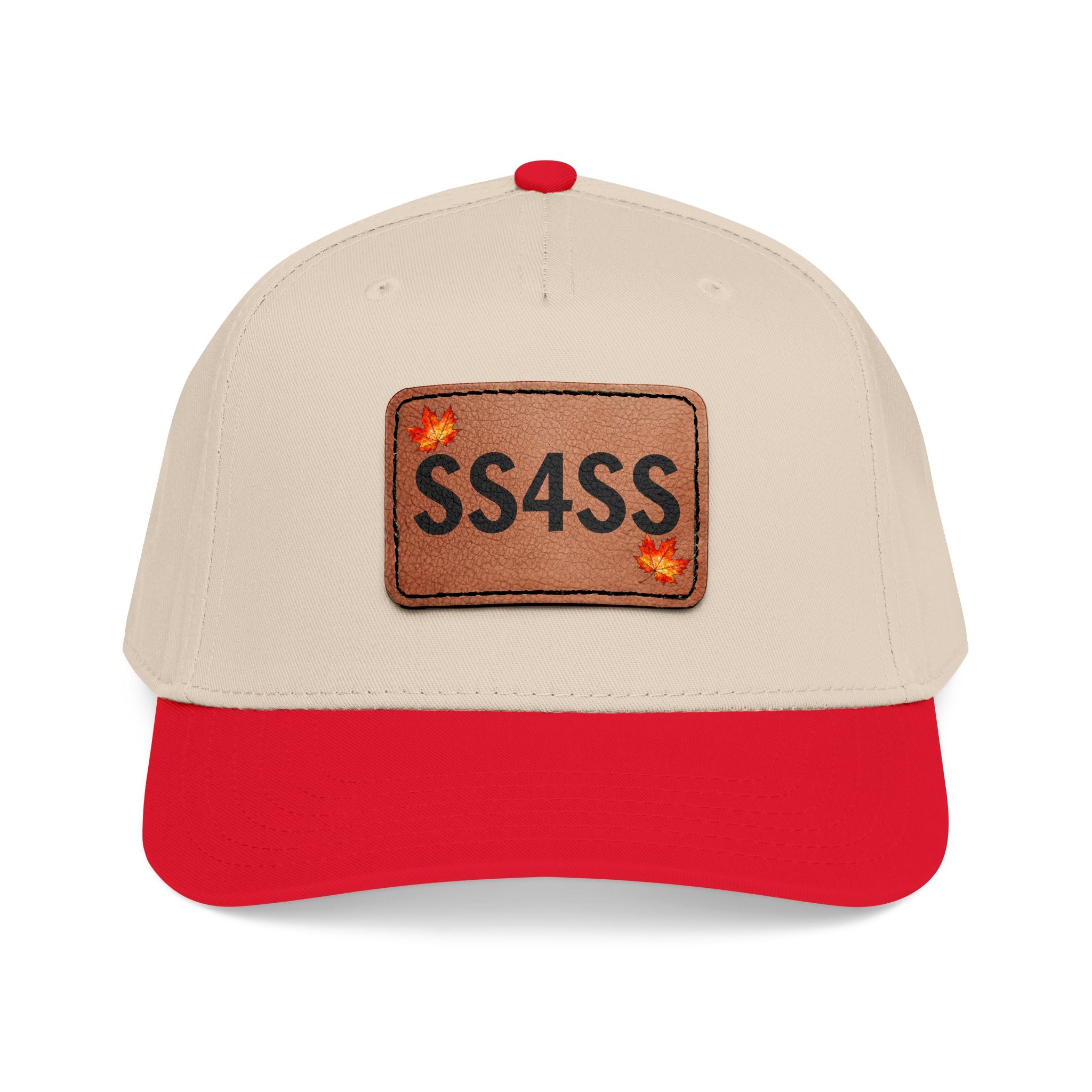 Leather Patch Canadian Maple SS4SS Baseball Hat