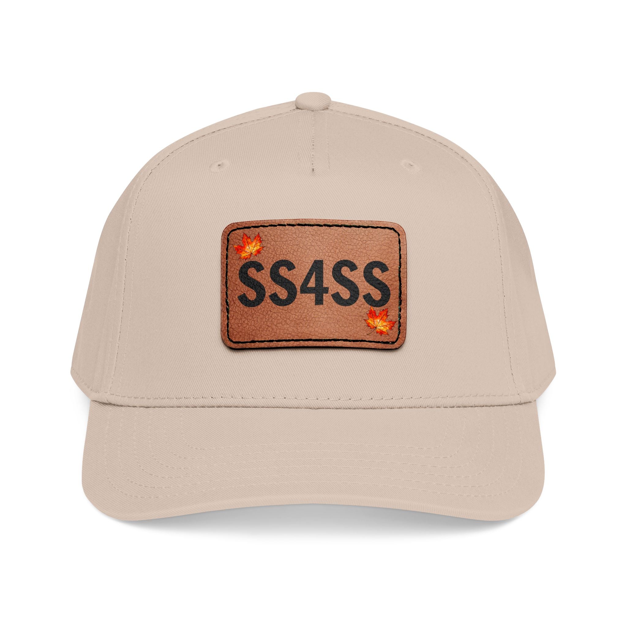 Leather Patch Canadian Maple SS4SS Baseball Hat