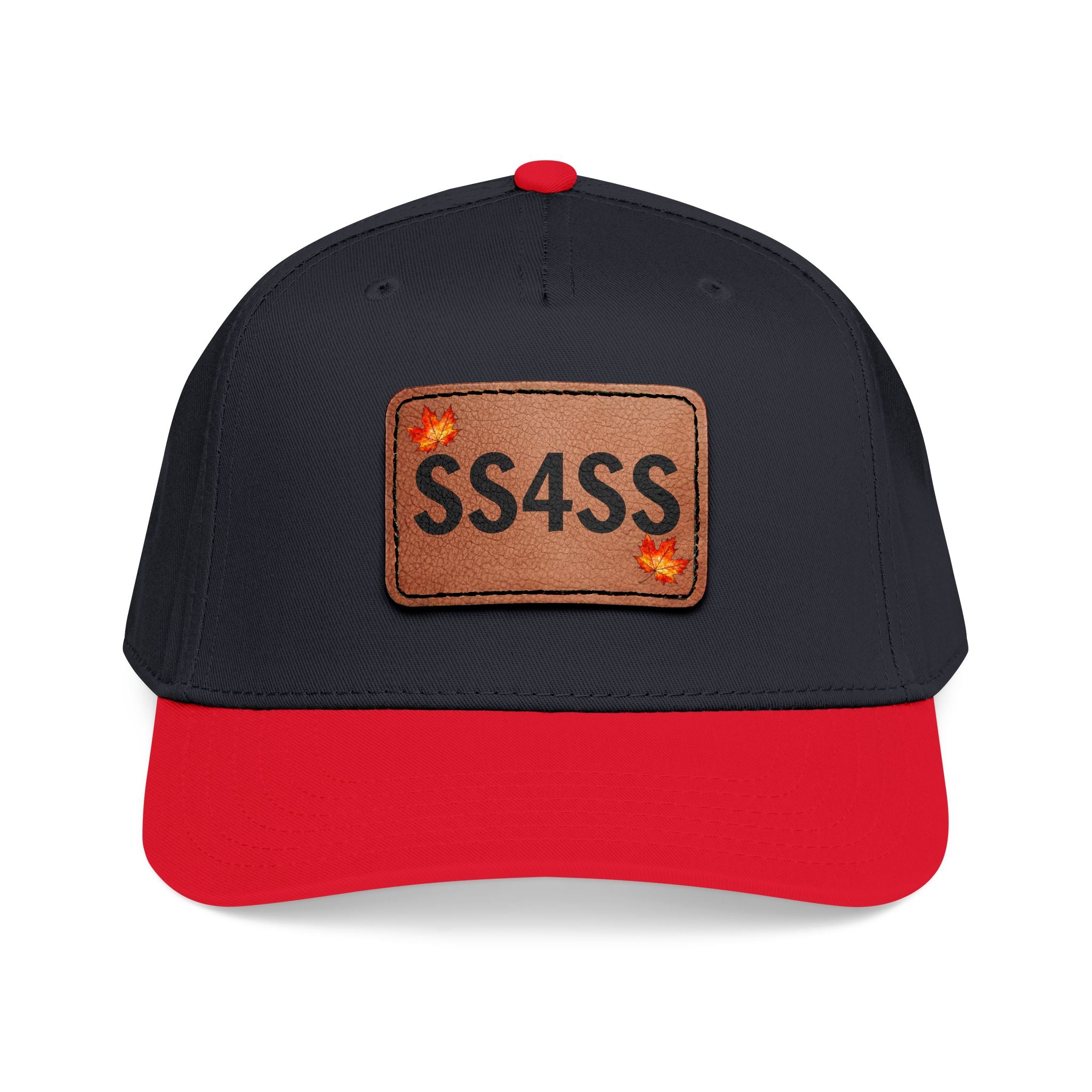 Leather Patch Canadian Maple SS4SS Baseball Hat